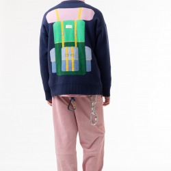 Backpack Jaquard Sweater