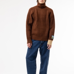 Turtleneck Sweater Brown