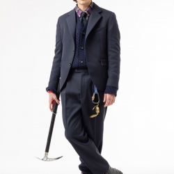 Marzotto Wool Navy Blazer