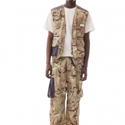 Nylon Multipocket Camo Vest