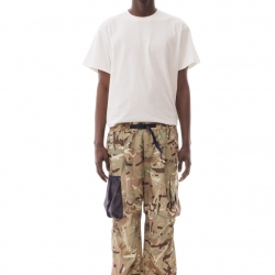 Nylon Camo Cargo Pants