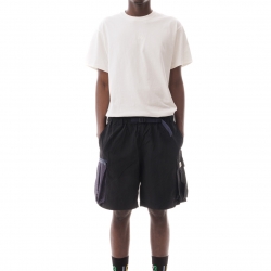 Nylon Cargo Shorts Black