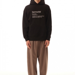 Terrone Hoodie Black