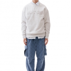 Embroidered Sweatshirt Grey