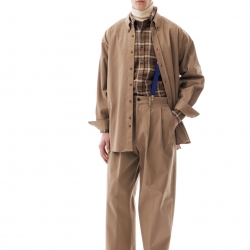 Gabardina Overshirt Beige