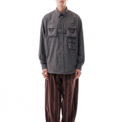 【KOOLOSET】Rolling Stripe Kitsch Shirt 추천] Rolling Stripe Kitsch Shirt (2color) - kooloset