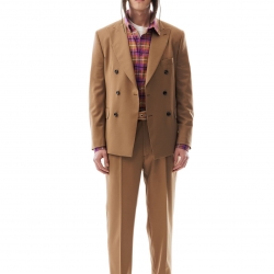 Flannel Camel Blazer