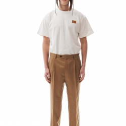 Flannel Camel Trousers