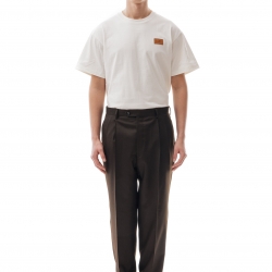 Flannel Dark Brown Trousers