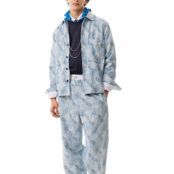 Patchwork Denim Overshirt