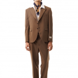 Gessato Brown Blazer