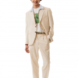Misto Lino Cream Blazer