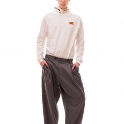 Ripstop Wool Grey Trousers