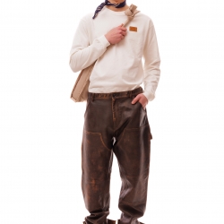 Leather Work Trousers