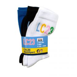 LC23 Socks Kids W-B-B