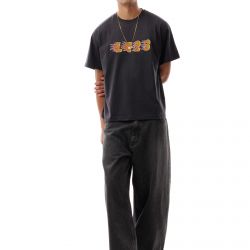 Fire Logo T-shirt Dark Grey