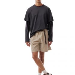 Double Sleeve T-Shirt Dark Grey