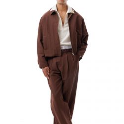 Nylon-Linen Overshirt