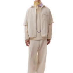 Seersucker Zip Shirt 