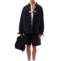 Big Waffle Multipocket Shirt Black