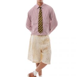 Dirty Linen pences Shorts 