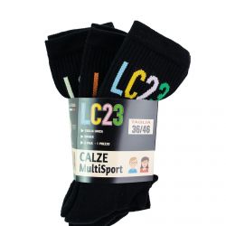 Black 3 Pack Socks 