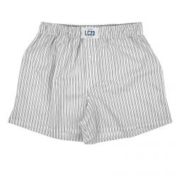 Stripes White-Black Boxer 