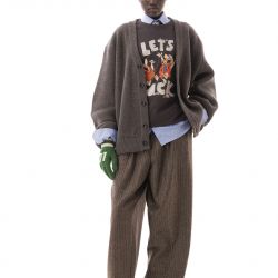 Cardigan Sweater Dark Grey