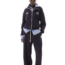 Football Track Jacket Navy