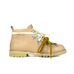 LC23-FRACAP Leather Tan Mountain Shoes 