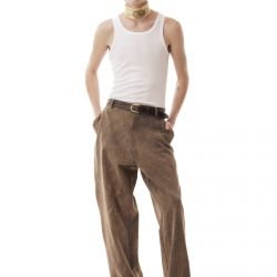 Brown Work Trousers