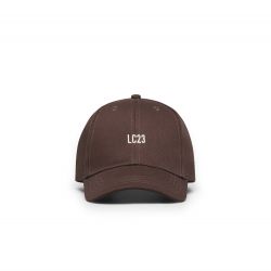Micro Logo Baseball Cap Brown