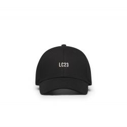 Micro Logo Baseball Cap Black