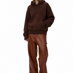 Hoodie Sweater Brown
