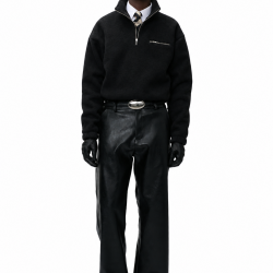 Half Zip Jacket Black
