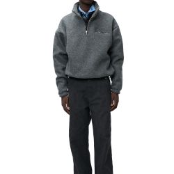 Half Zip Jacket Grey