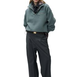Half Zip Jacket Green