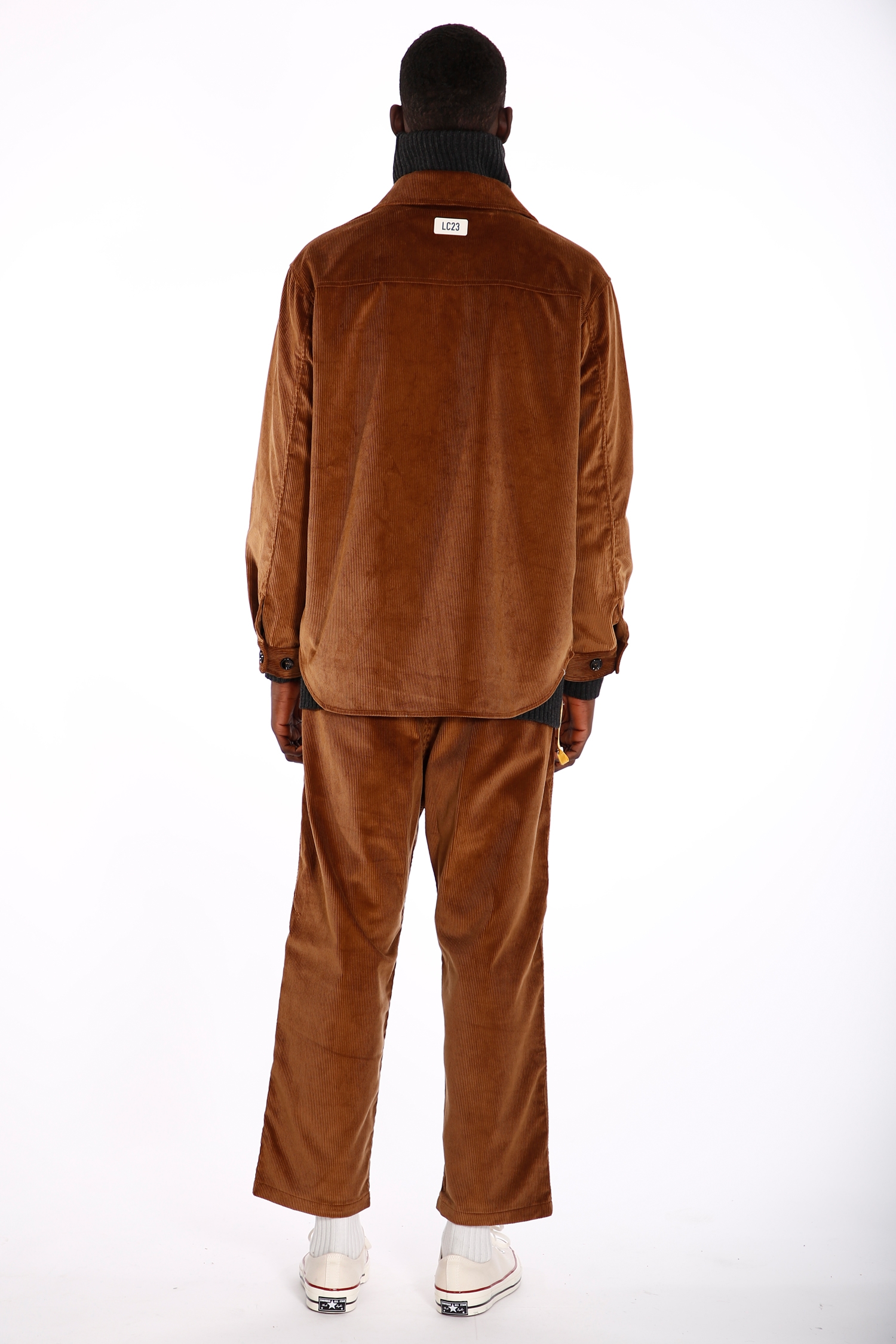 Corduroy Overshirt Brown